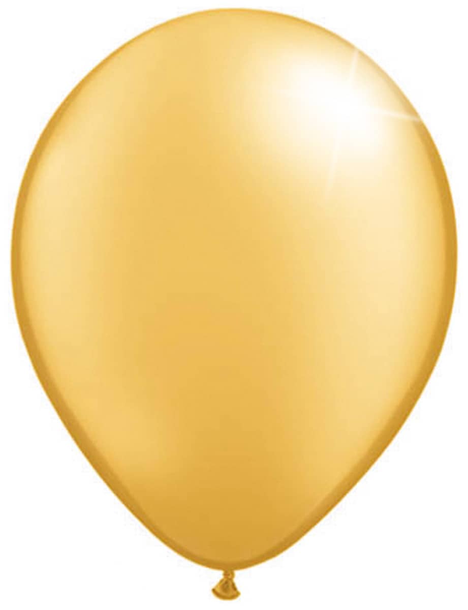 Produktbild von 100 Luftballons Gold Metallic - Ø 30cm