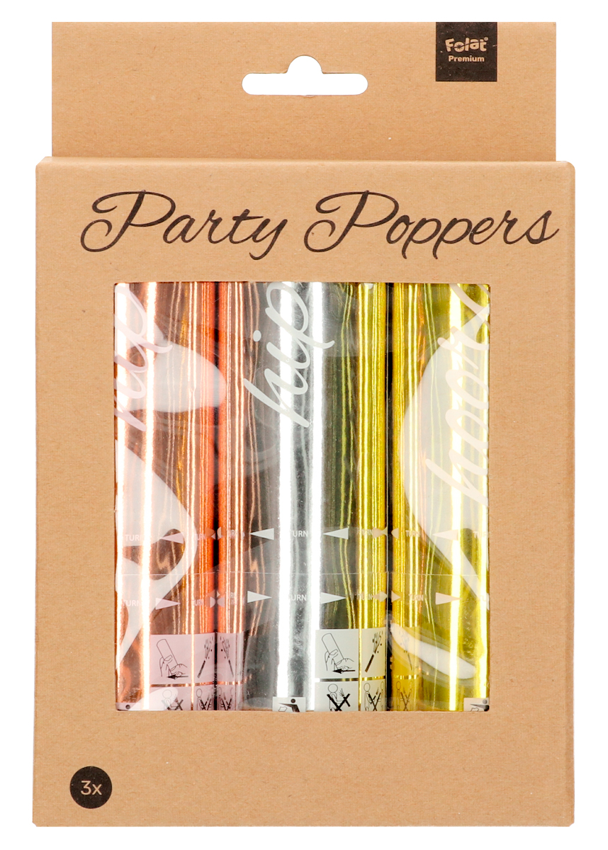 Produktbild 7 von Konfettikanonen Schimmer - 3er Set