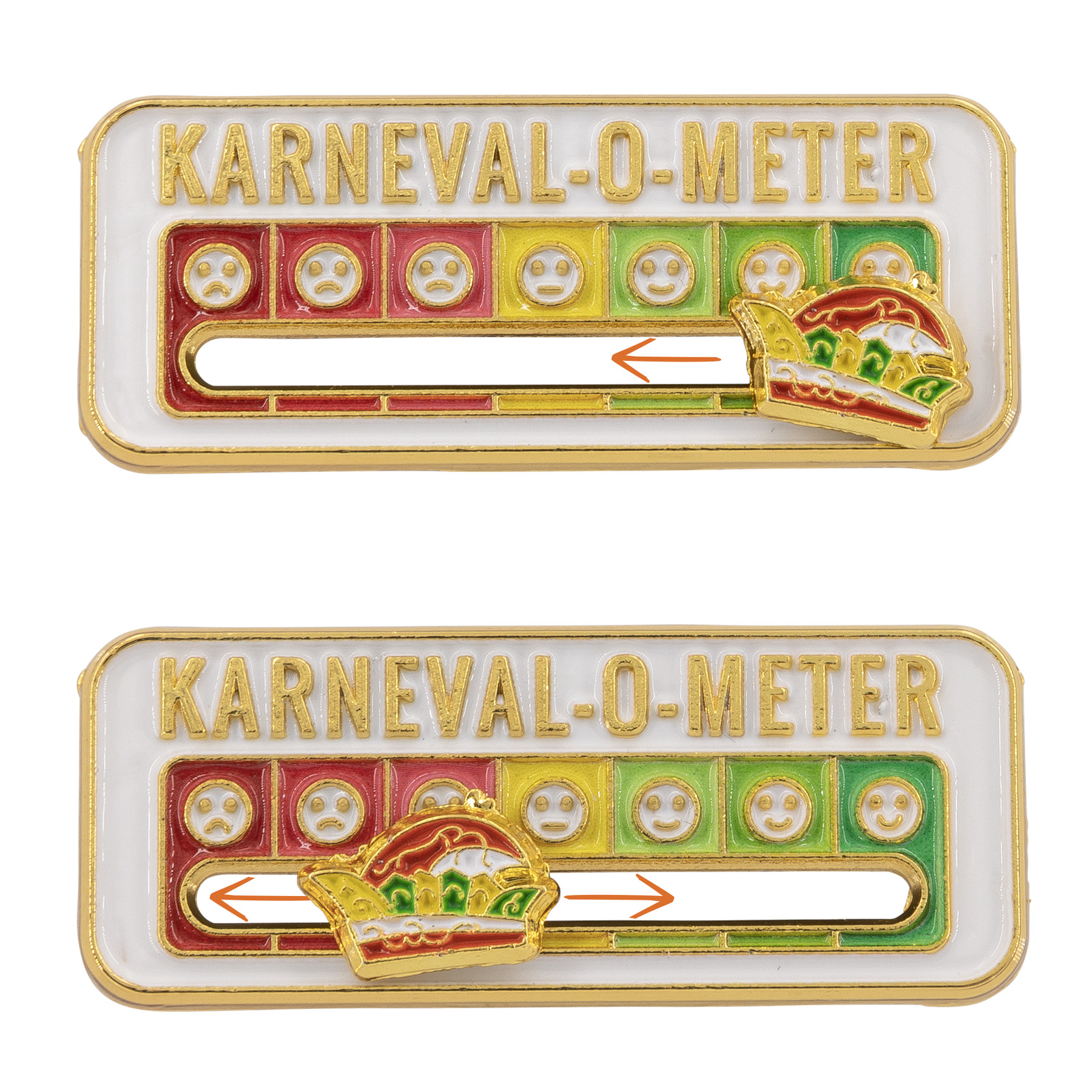 Produktbild 2 von Karnevalspin "Karneval-O-Meter" mit Schieberegler