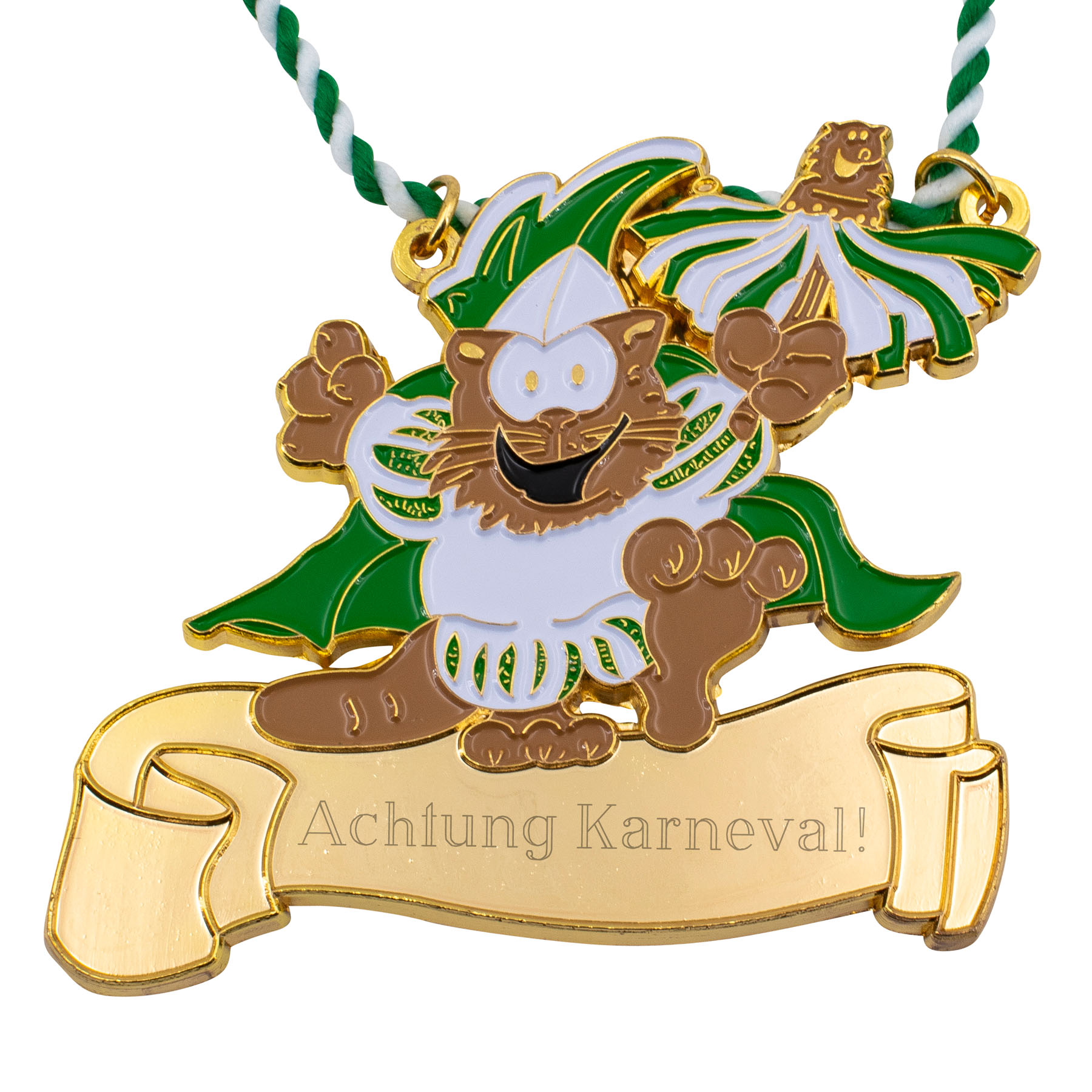 Produktbild von Karnevalsorden "Katze"