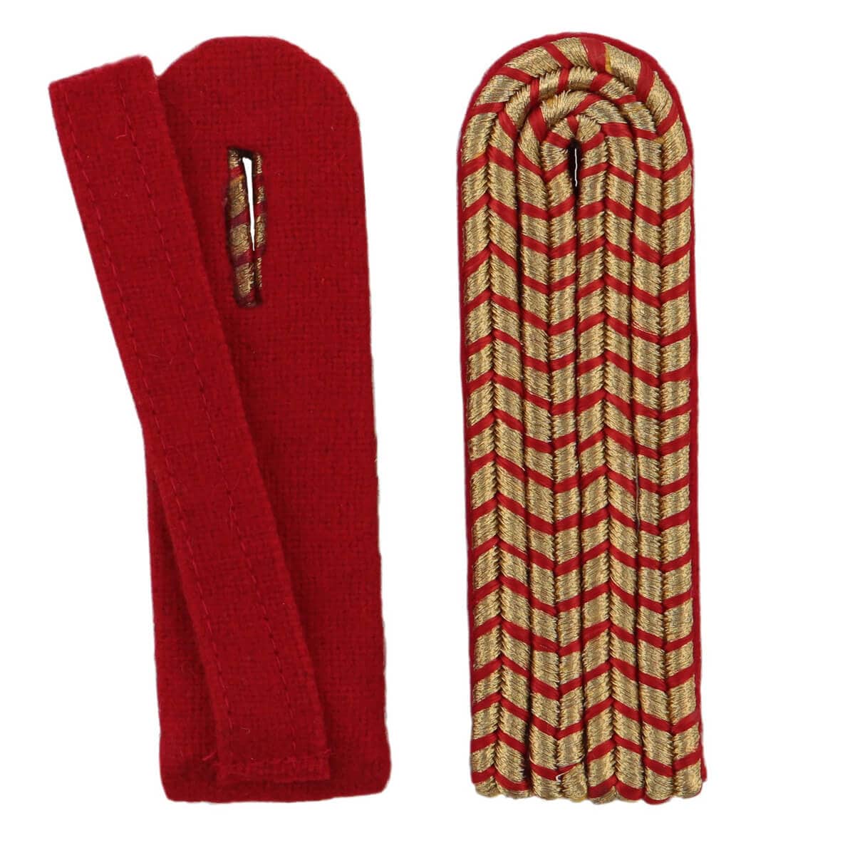 Produktbild von Schulterstücke mit farbigem National gold