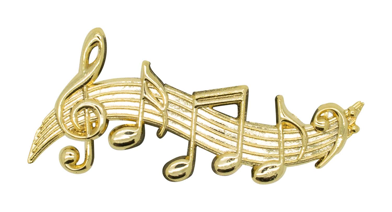 Produktbild von Anstecknadel - Noten