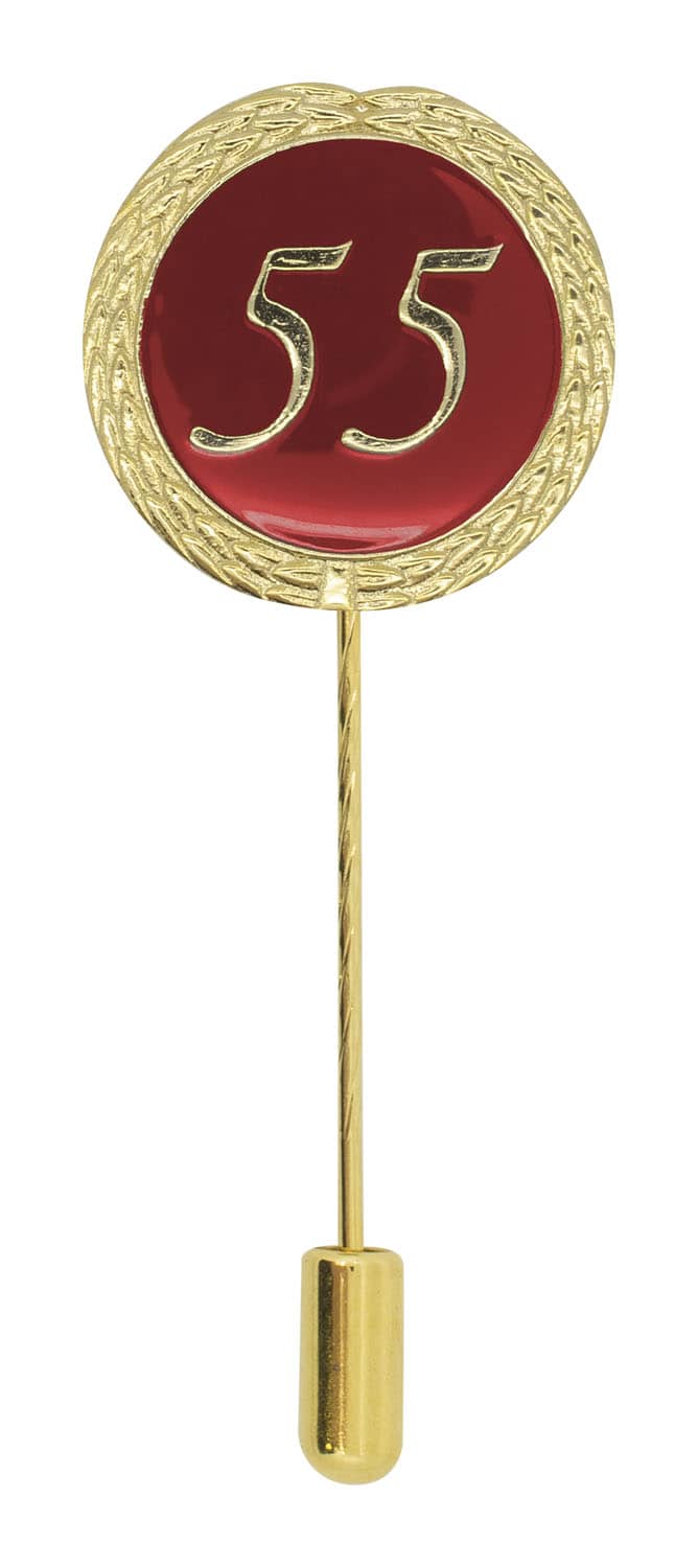Produktbild von Anstecknadel 55 Jahre