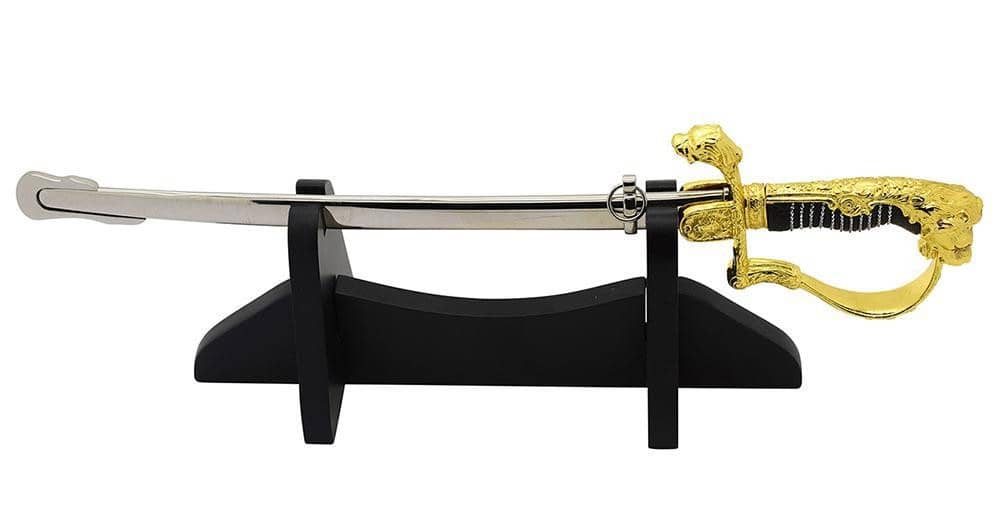 Produktbild von Exklusiver Brieföffner Löwenkopfsäbel