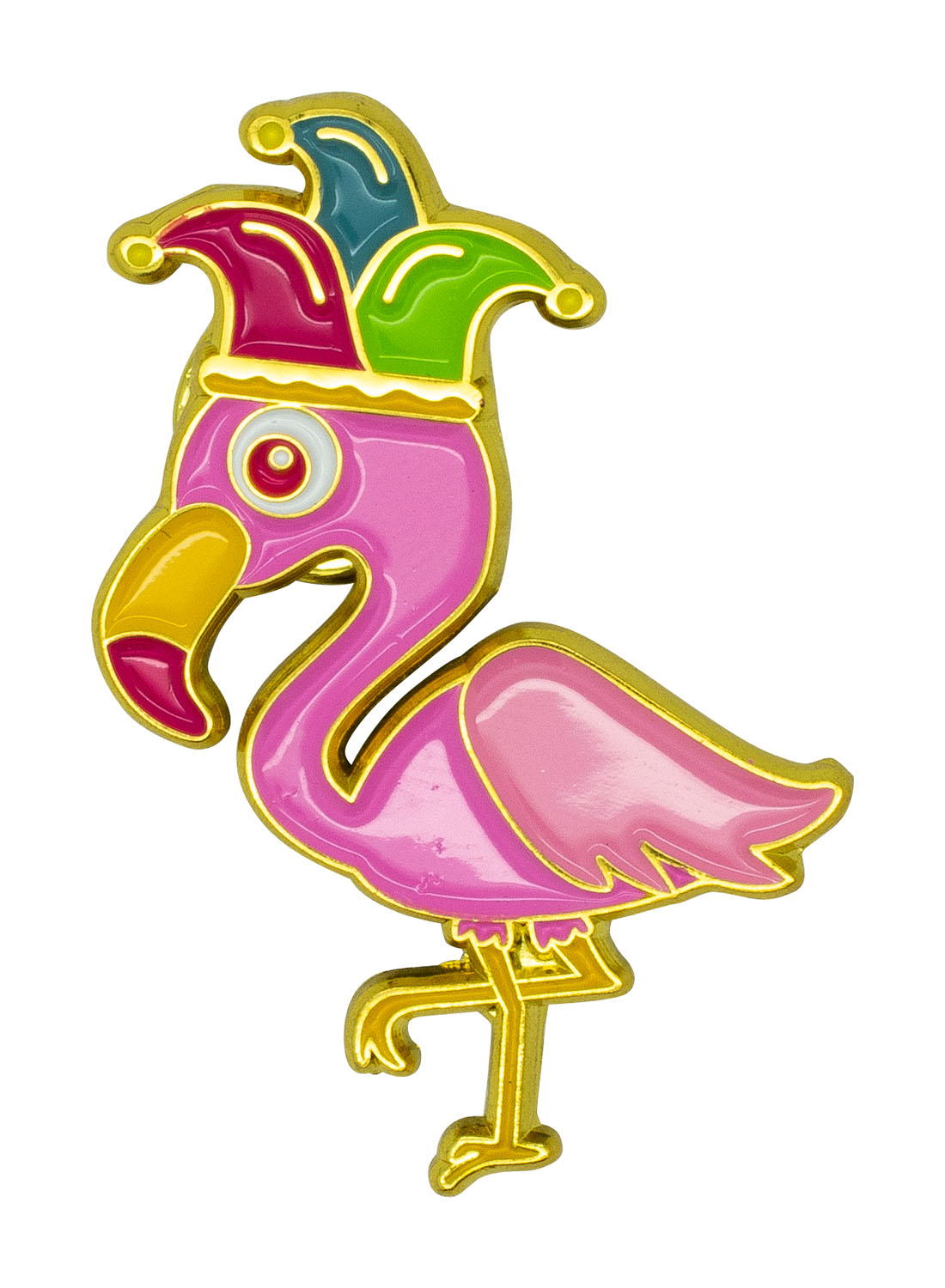 Produktbild von Flamingo mit Narrenkappe
