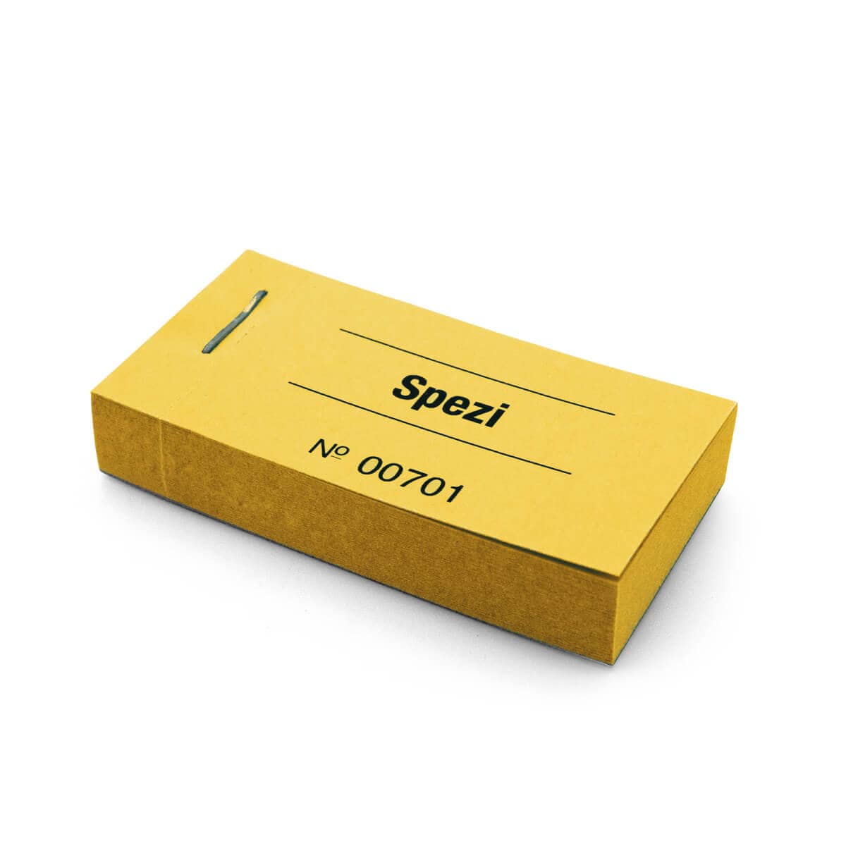 Produktbild von Blockgutscheine "Spezi"