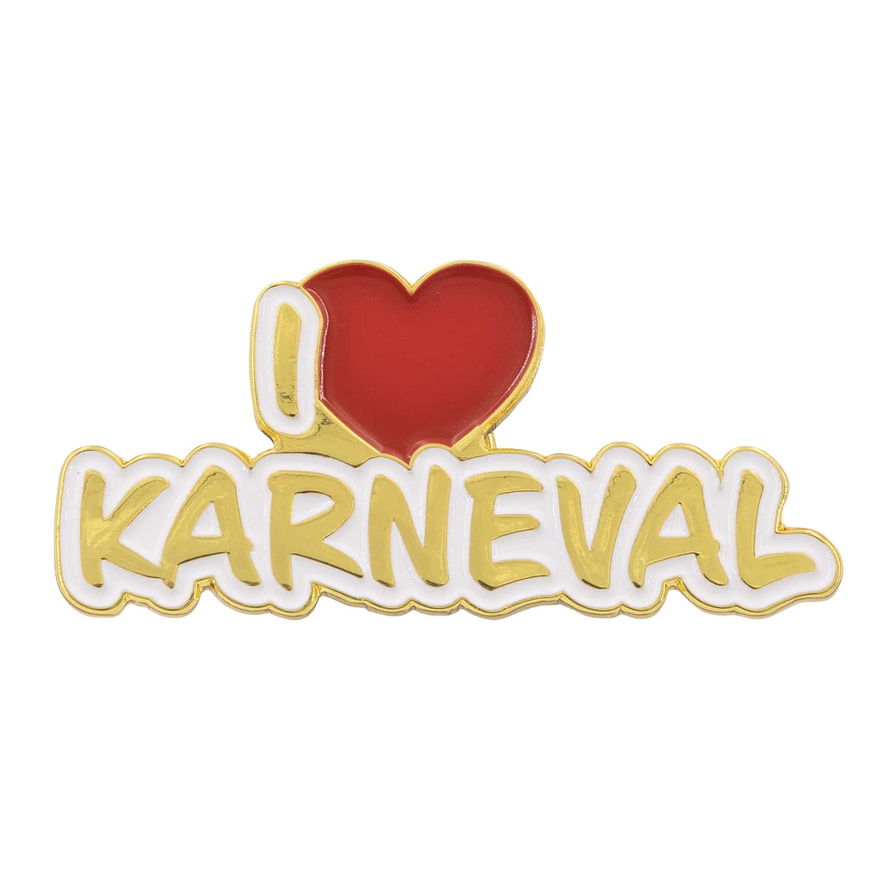 Produktbild von Karnevalspin "I love Karneval"