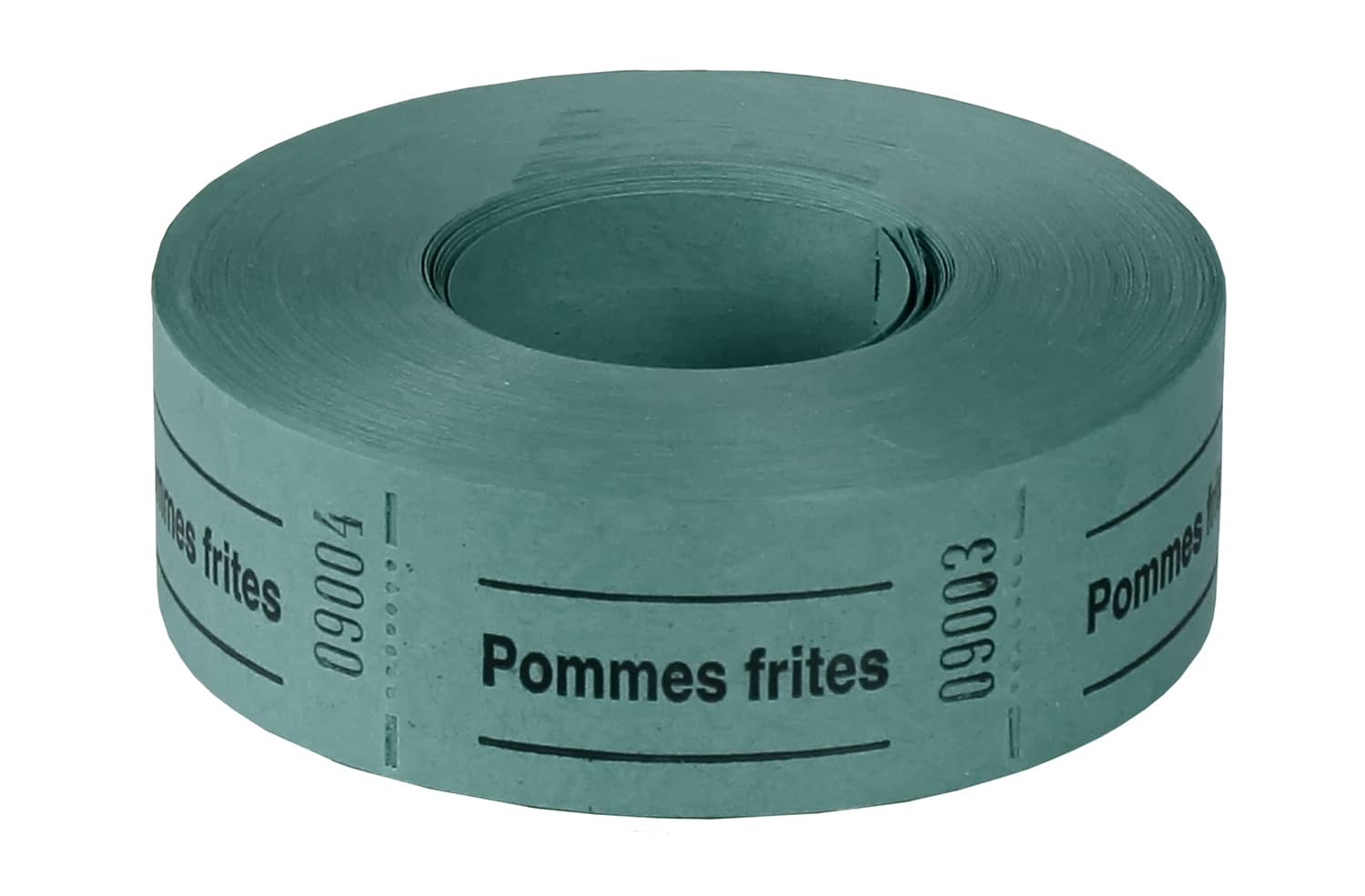 Produktbild von Rollenbons "Pommes frites" 1000 Abrisse