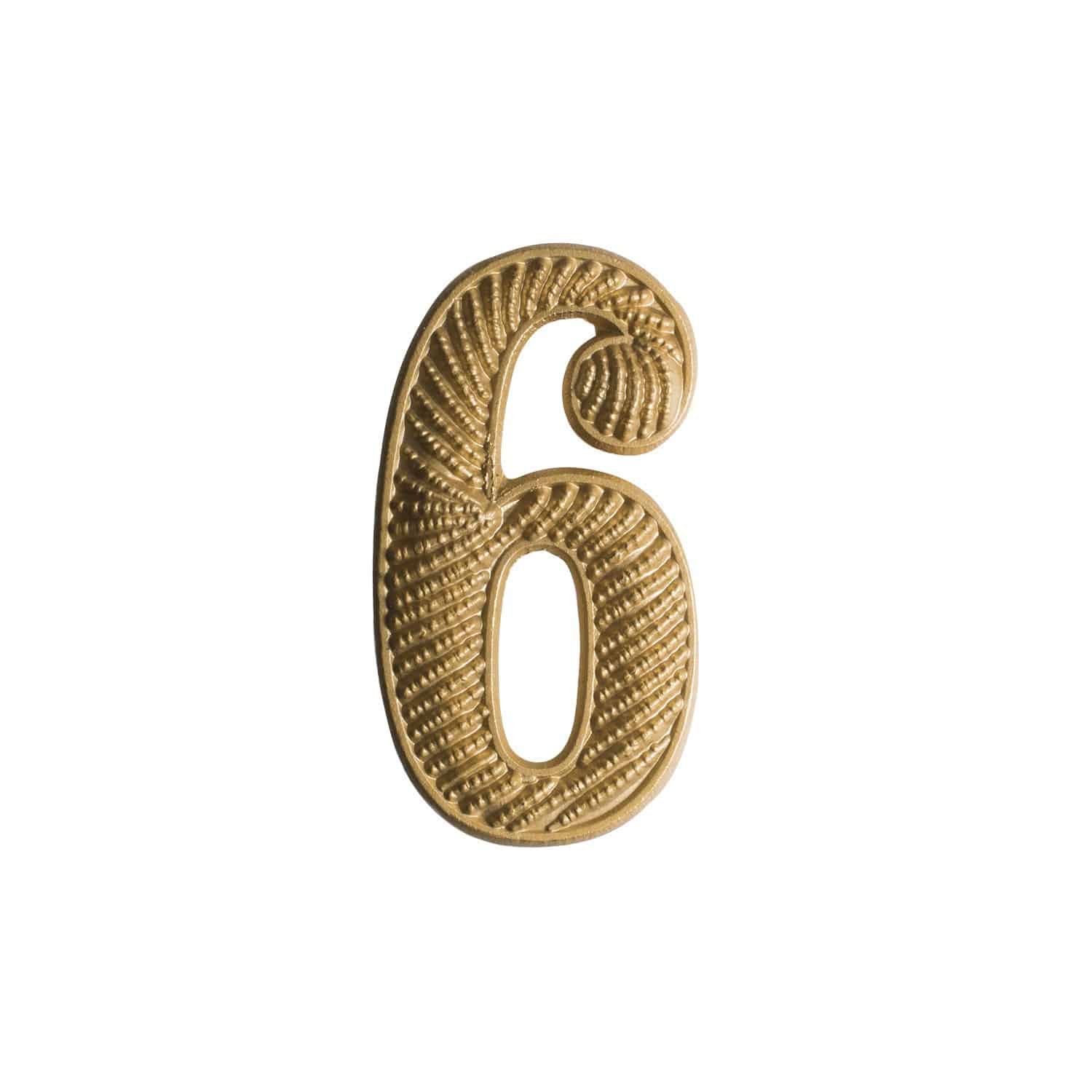 Produktbild von Zahl " 6 " für Schulterklappe