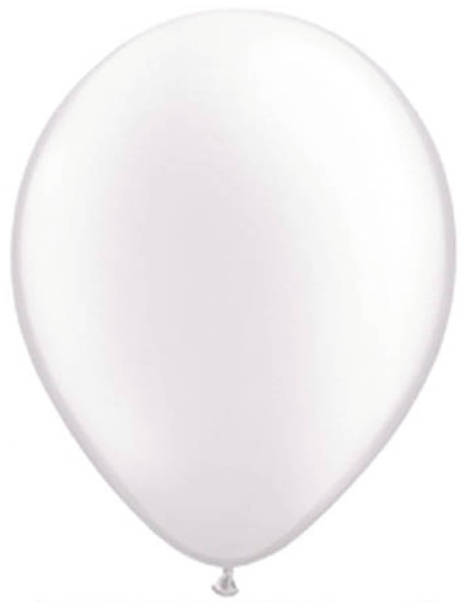 100 Luftballons Weiß - Ø 30cm