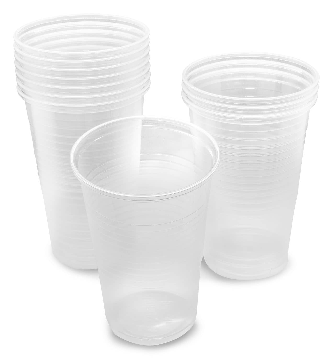 Produktbild von Trinkbecher, transparent 0,2l 100 Stk.