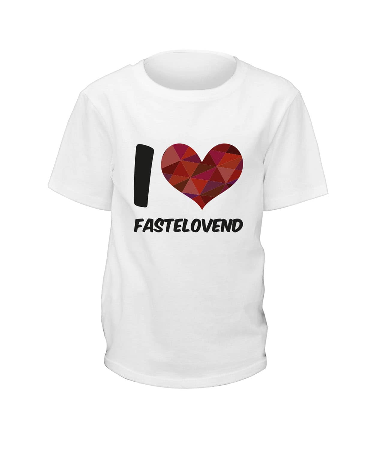 T-Shirt "I Love Fastelovend" - Kinder