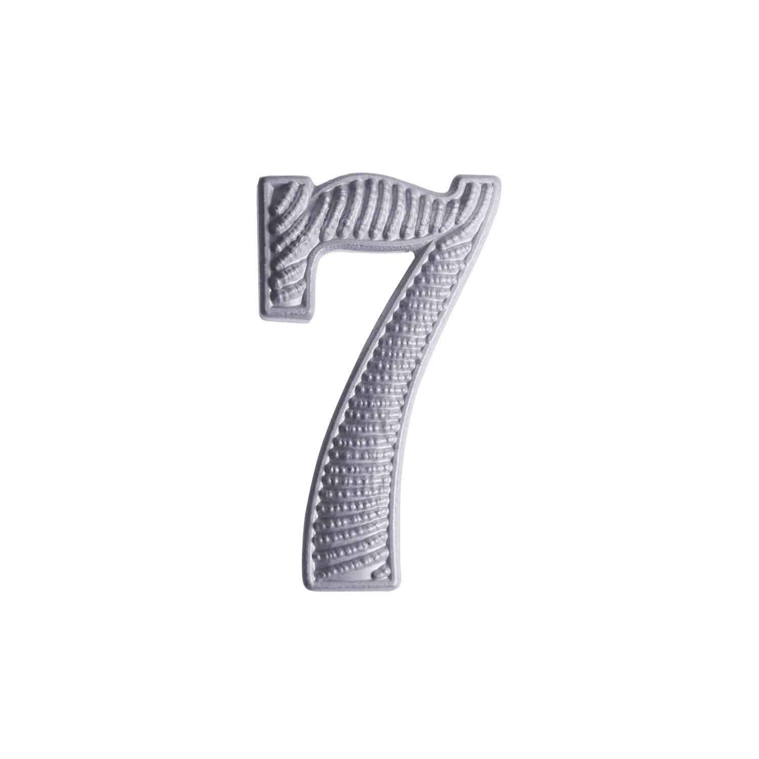 Zahl " 7 " für Schulterklappe