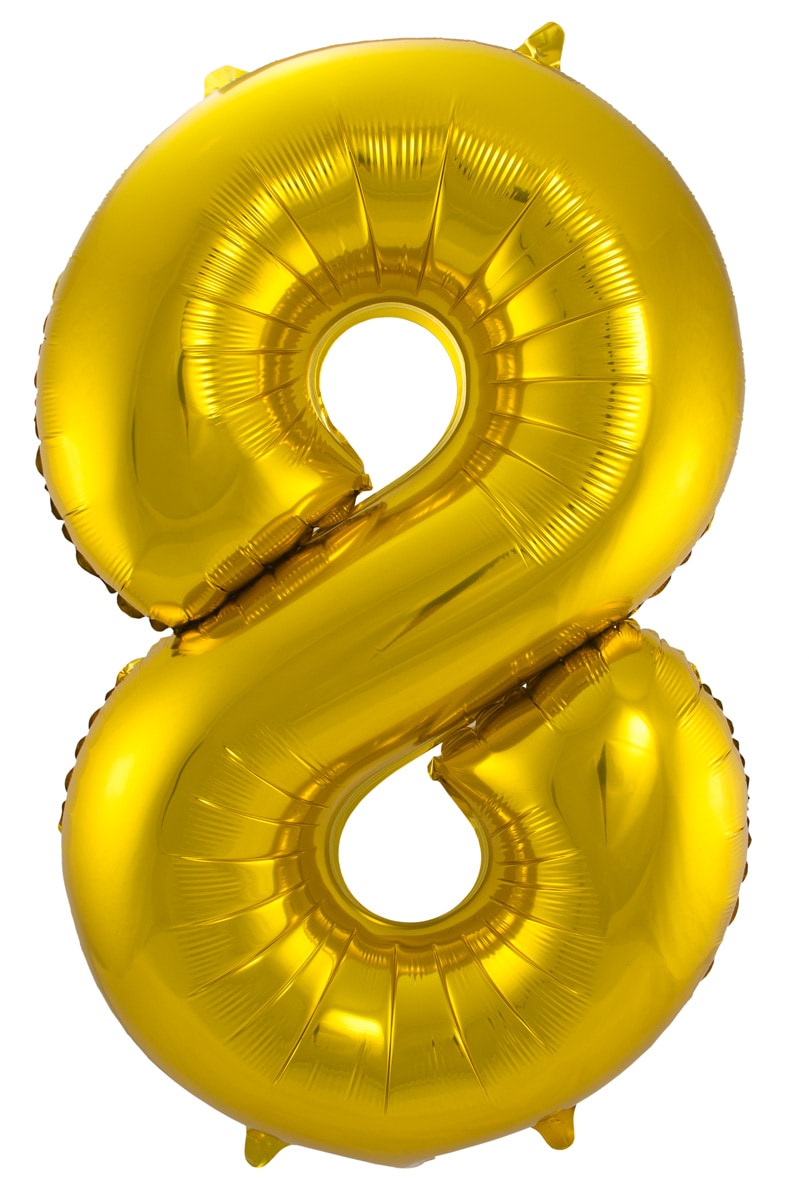 Zahlenballons 0-9, Silber Glänzend, Ca. 80 Cm Hoch – Für Luft & Helium, Mit Aufblashilfe