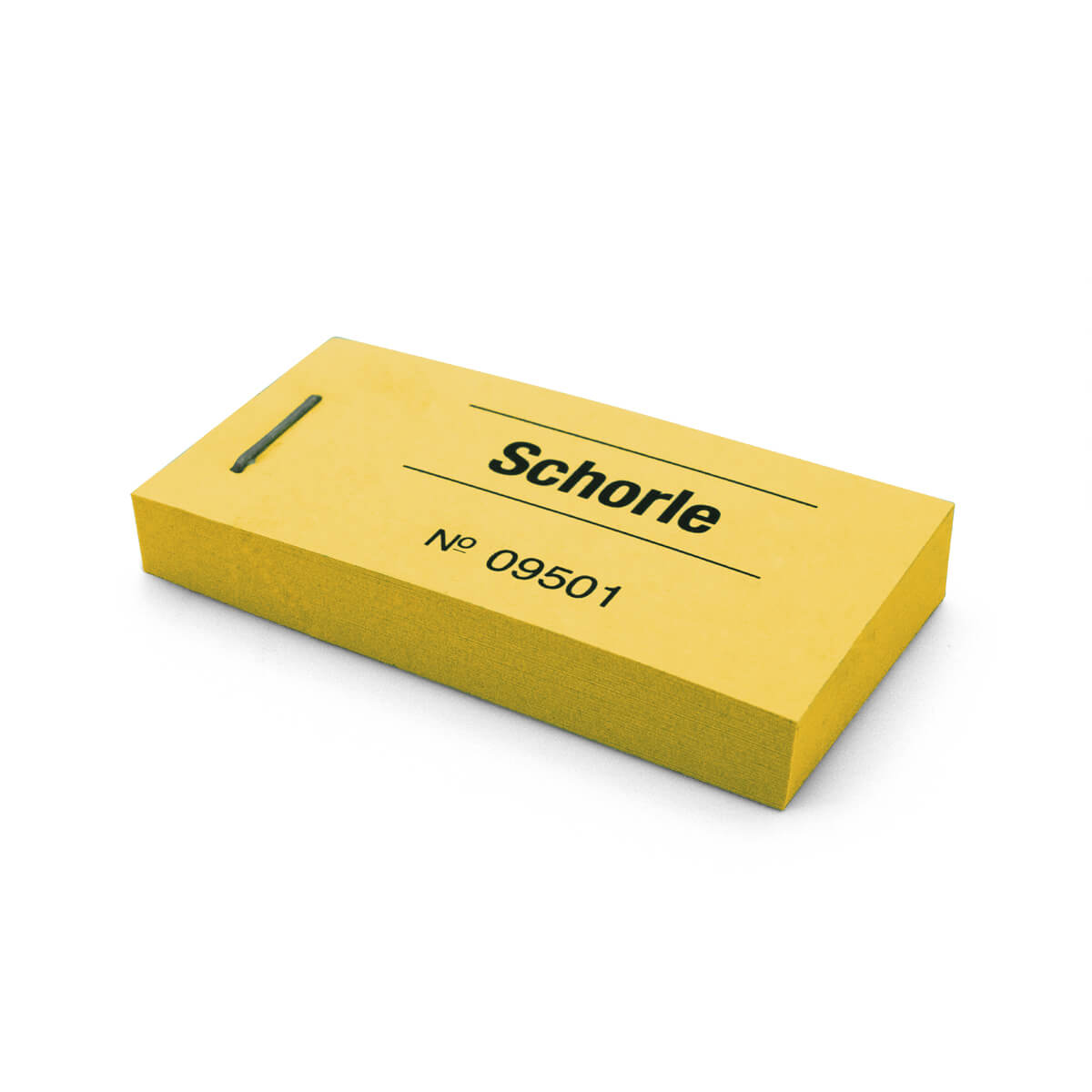 Blockgutscheine &amp;quot;Schorle&amp;quot; » Farbe: gelb » kaufen bei Karnevalsorden.com