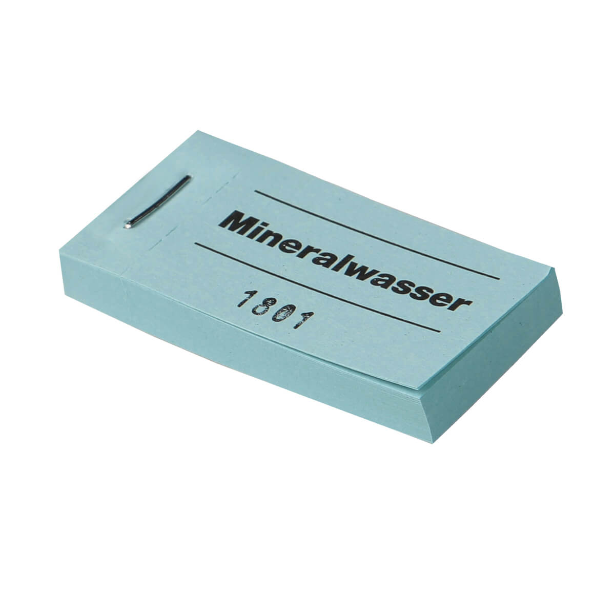Produktbild von Blockgutscheine "Mineralwasser"