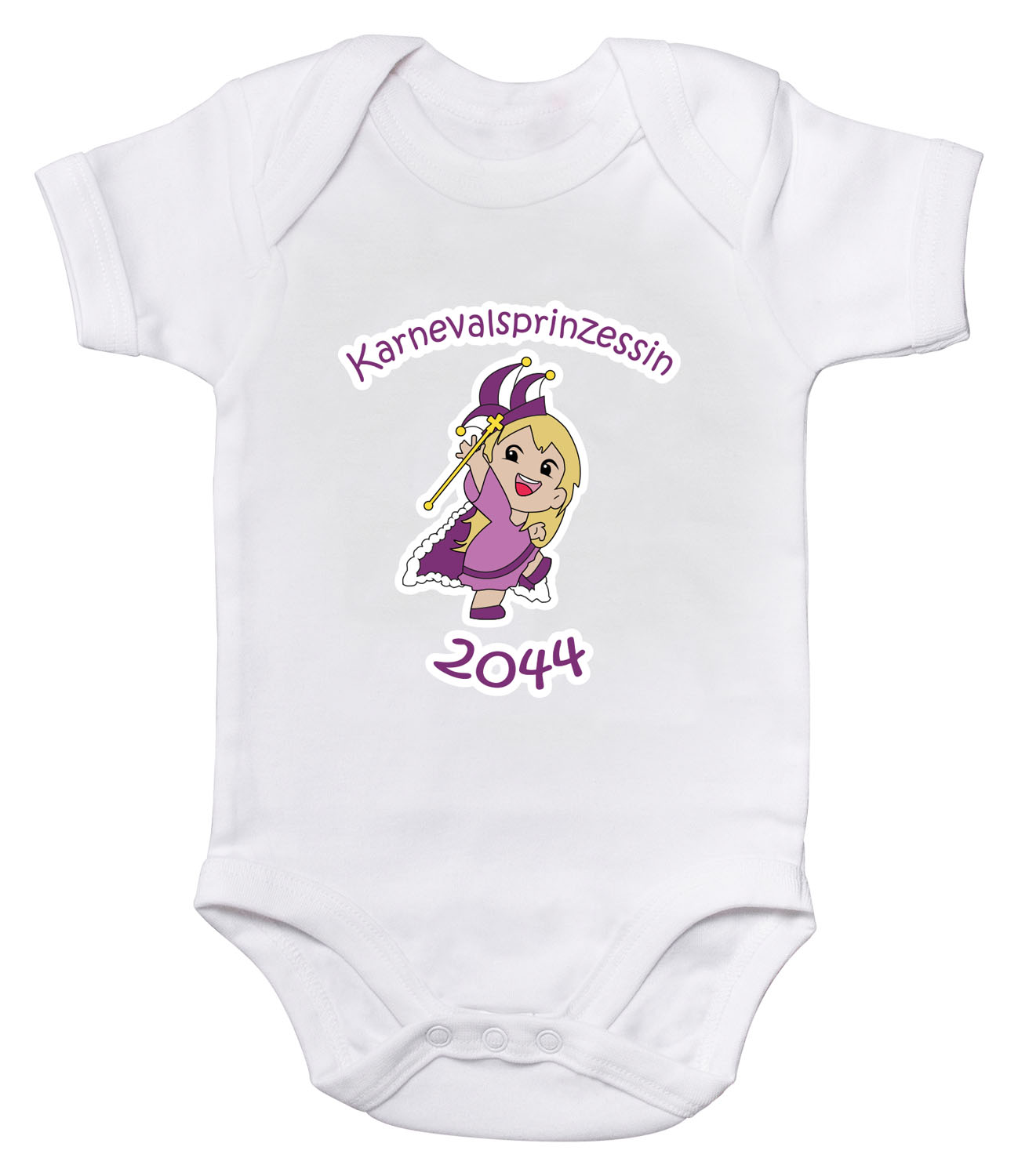 Produktbild von Babybody "Karnevalsprinzessin 2044"