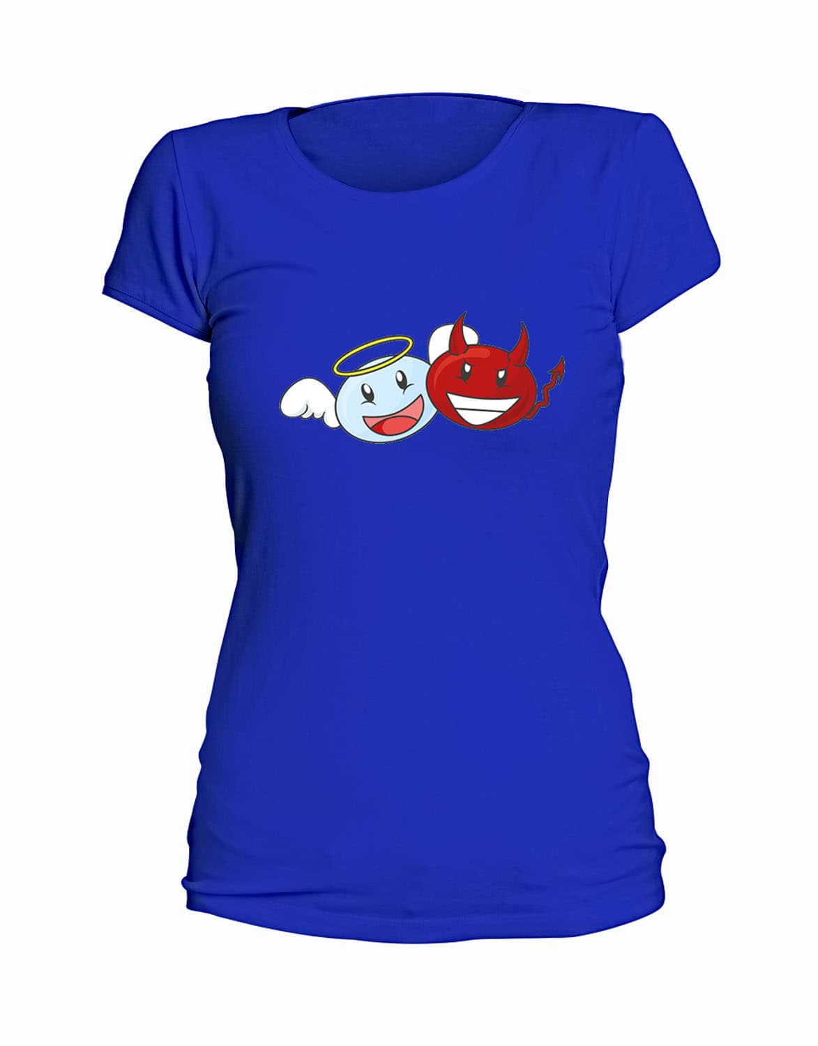Produktbild von T-Shirt "Angel & Devil" - Damen