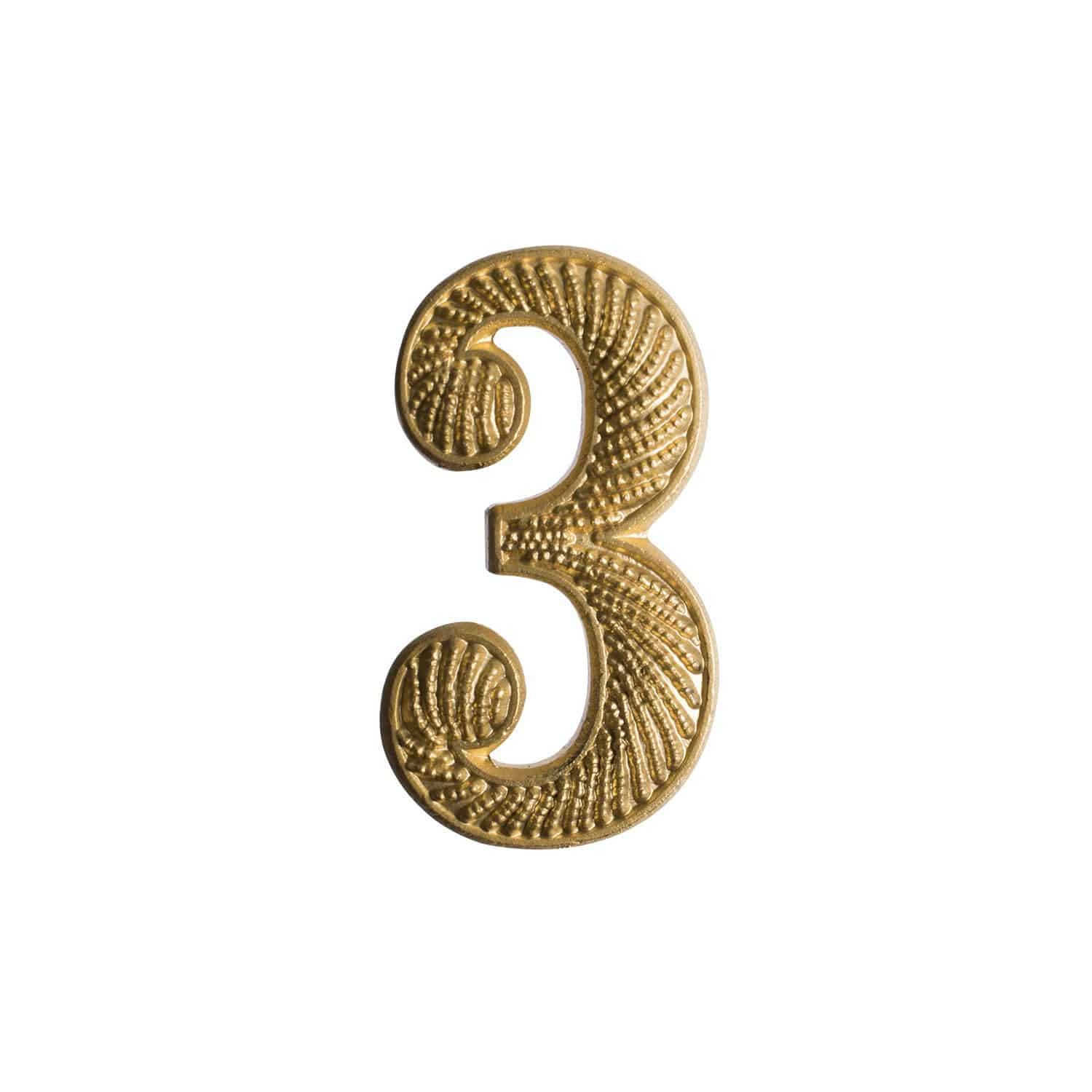 Produktbild von Zahl " 3 " für Schulterklappe