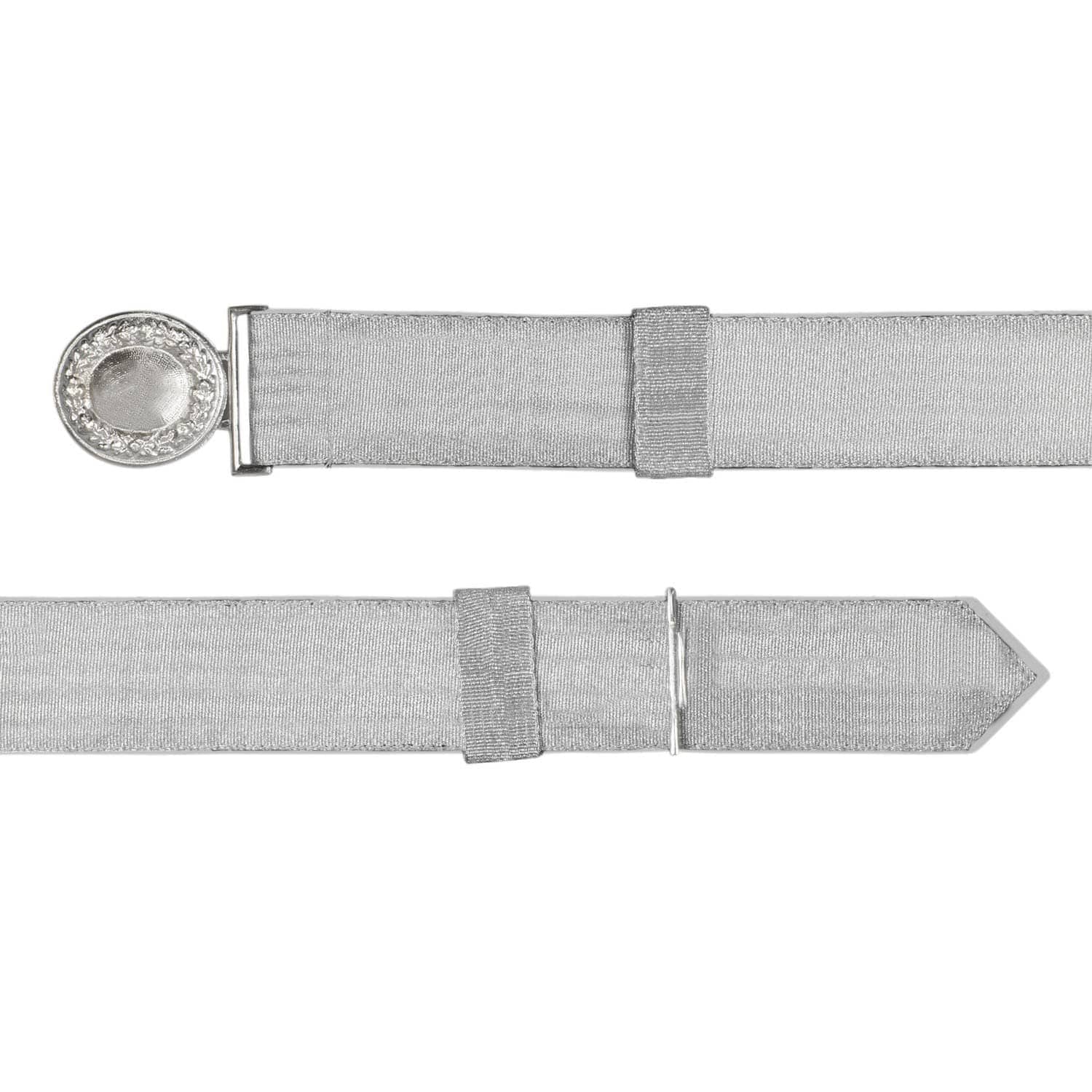 Produktbild von Feldbinde mit silberner Tresse