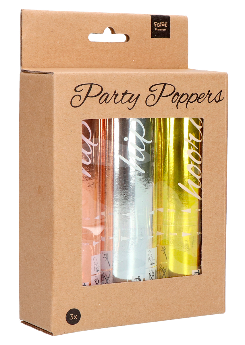 Produktbild 6 von Konfettikanonen Schimmer - 3er Set