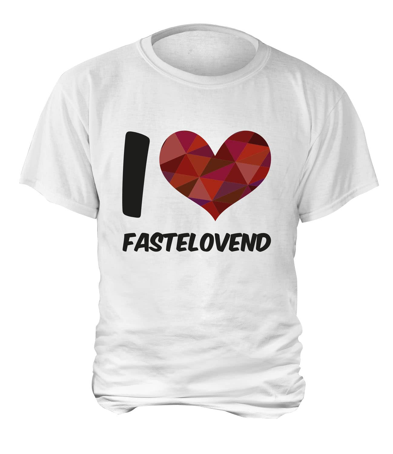 T-Shirt "I Love Fastelovend" - Herren