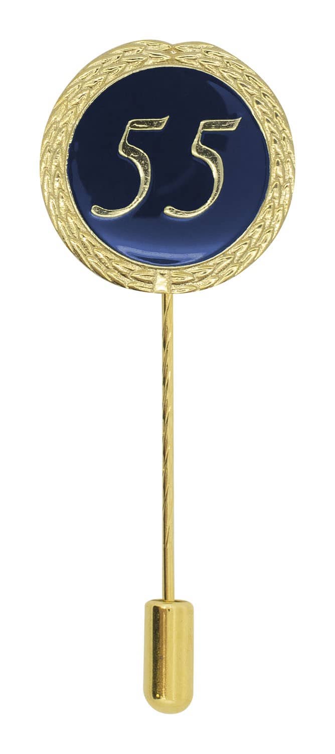 Hauptproduktbild von Anstecknadel 55 Jahre