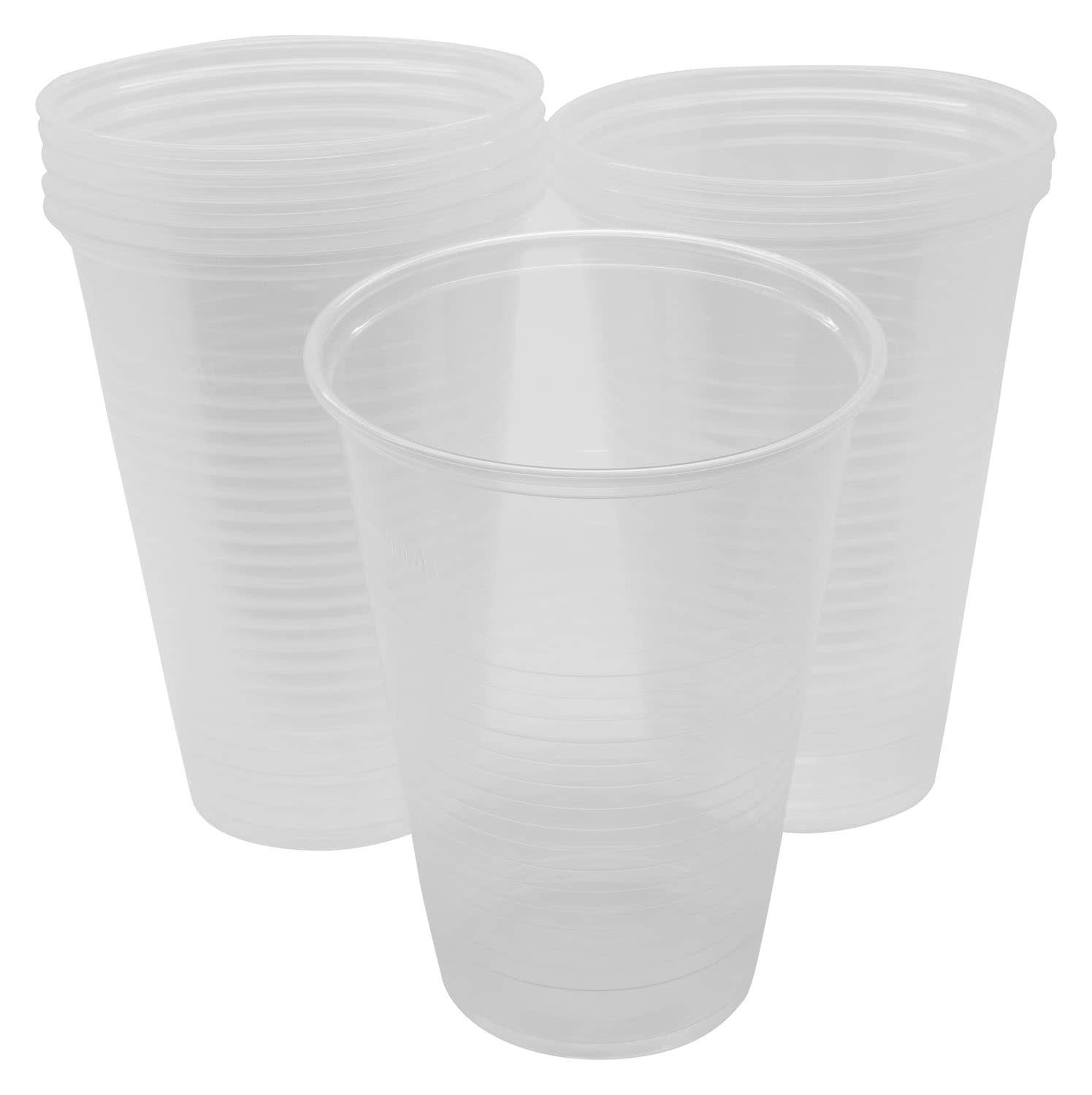 Produktbild von 50 Stk. Bierbecher / Trinkbecher 0,4l transparent