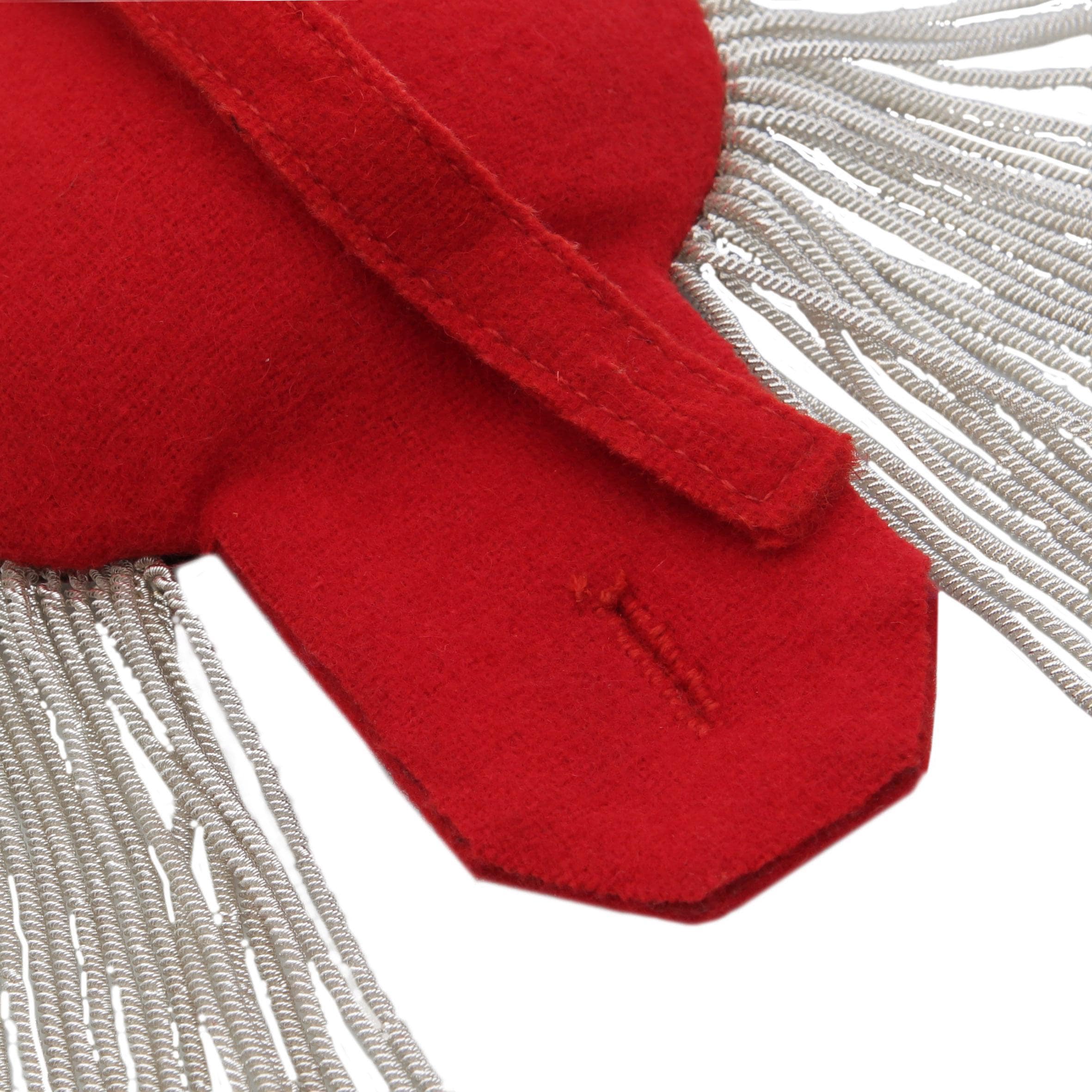 Produktbild 4 von Epauletten silber (ein Paar) mit Fransen