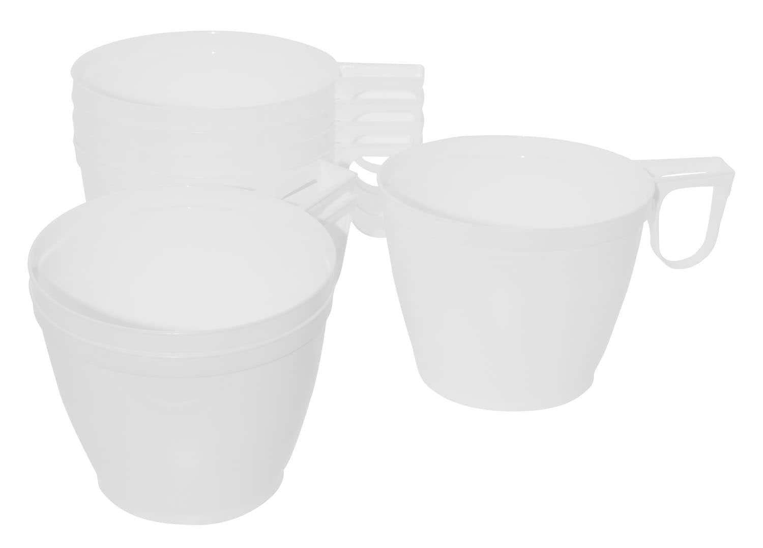 Produktbild von 50 Stk. Kunststoff Kaffeetassen