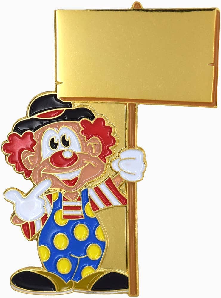 Produktbild von Karnevalspin Clown "Lou"