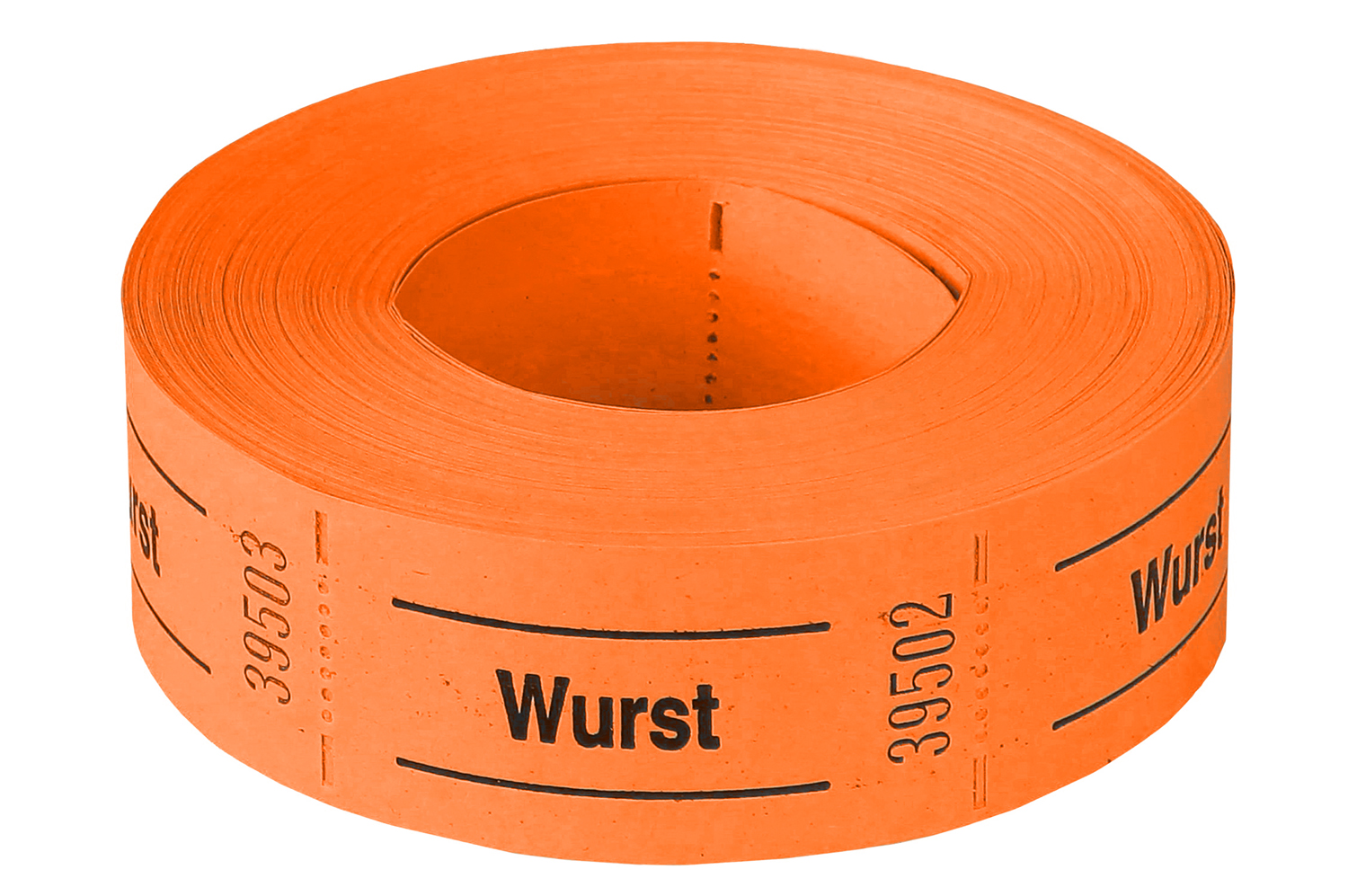 Produktbild 4 von Rollenbons "Wurst" 1000 Abrisse
