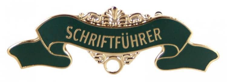 Produktbild von Ordenanhänger "Schriftführer"