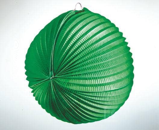Produktbild von Lampion grün, schwer entflammbar