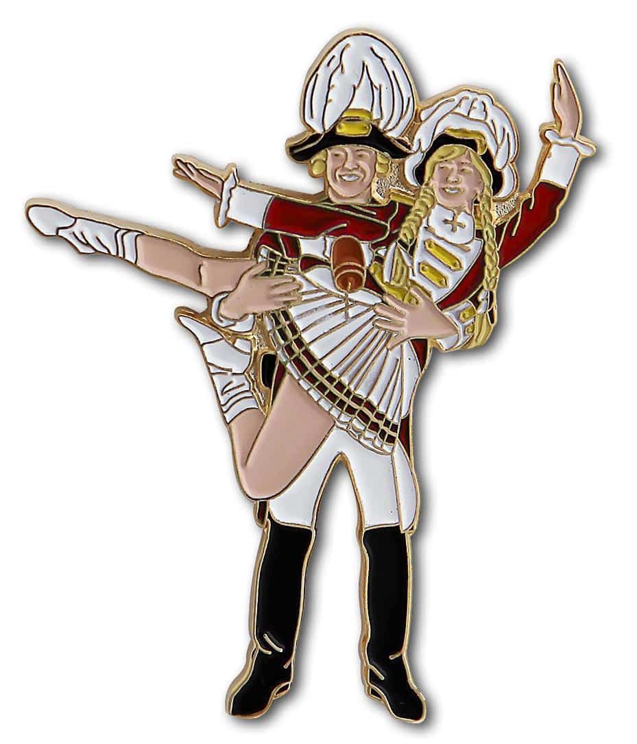 Produktbild 2 von Tanzpaar stehend Pin
