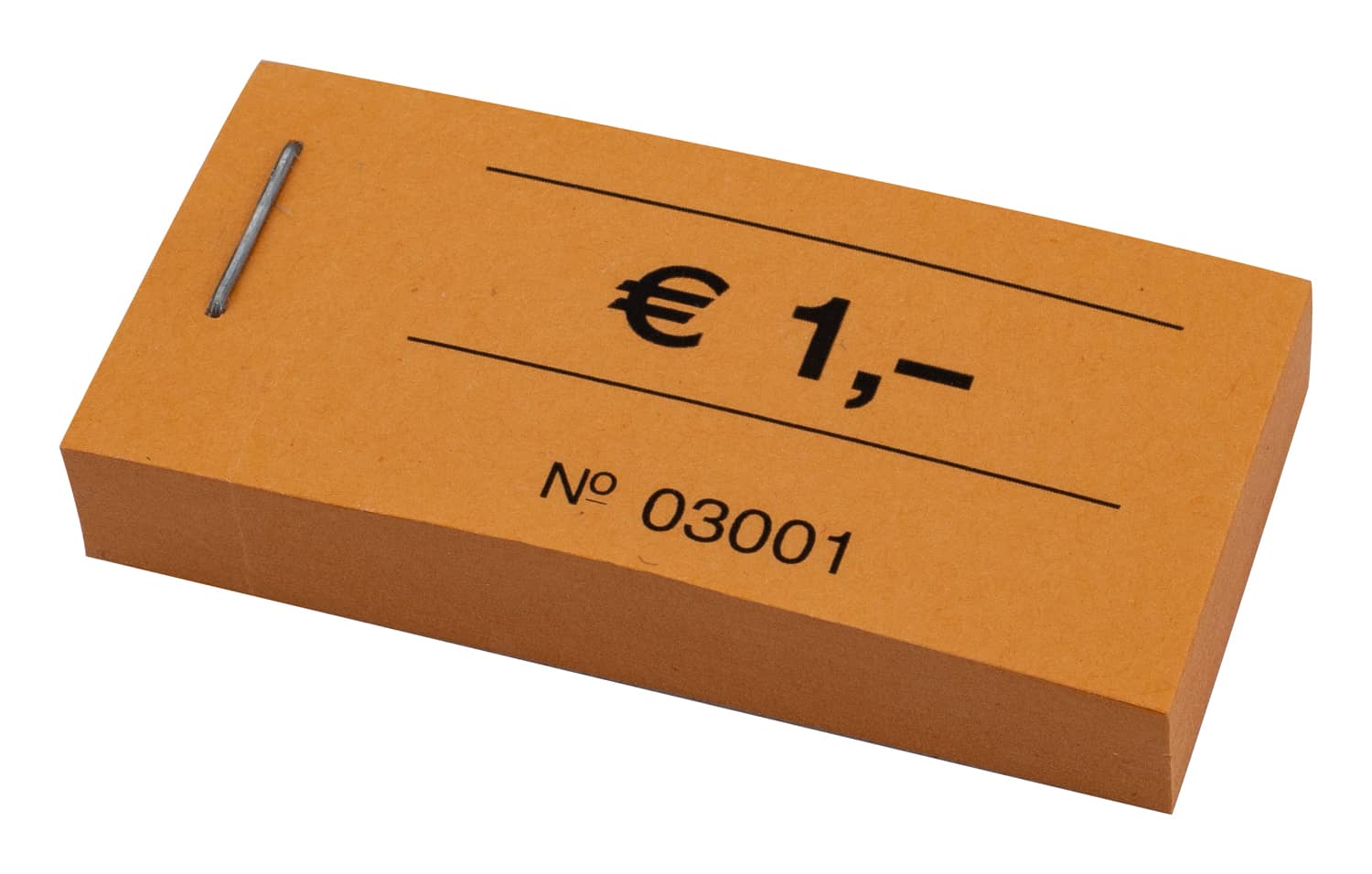 Produktbild von Blockgutscheine "1,00 €"