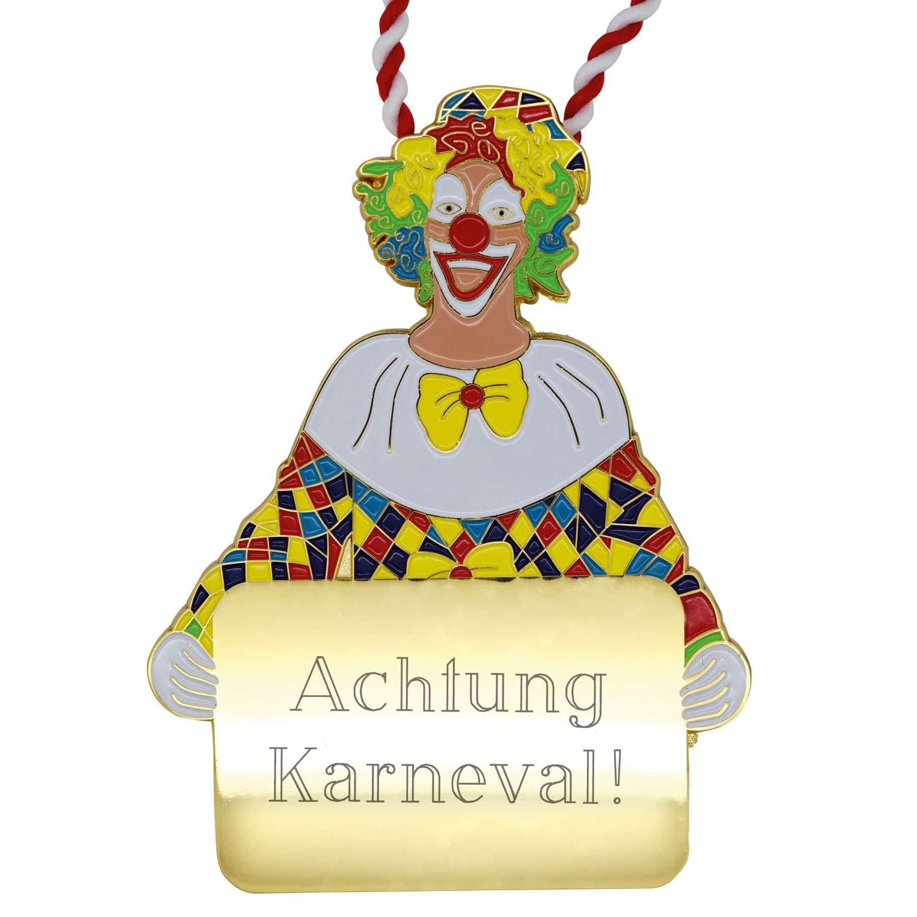 Karnevalsorden - Clown "David"