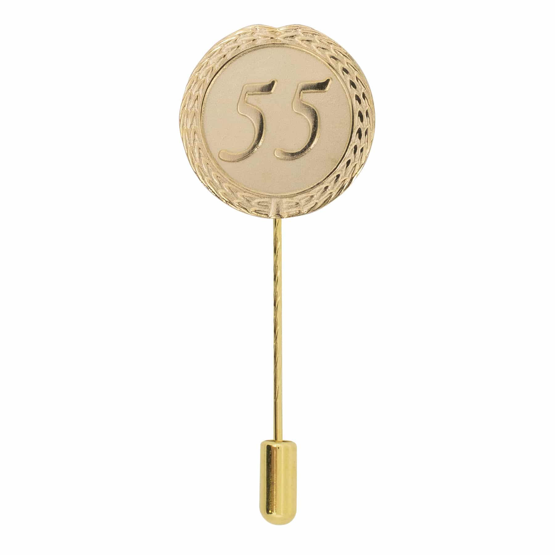 Produktbild von Anstecknadel 55 Jahre Gold