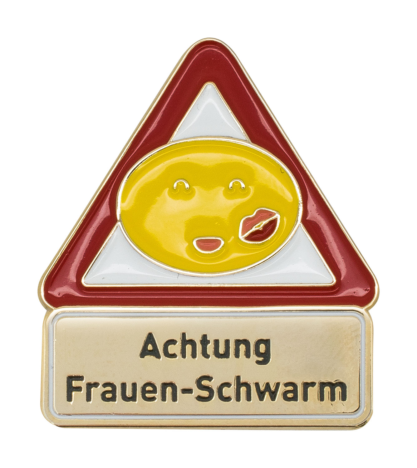 Produktbild von Achtung Frauenschwarm - Pin