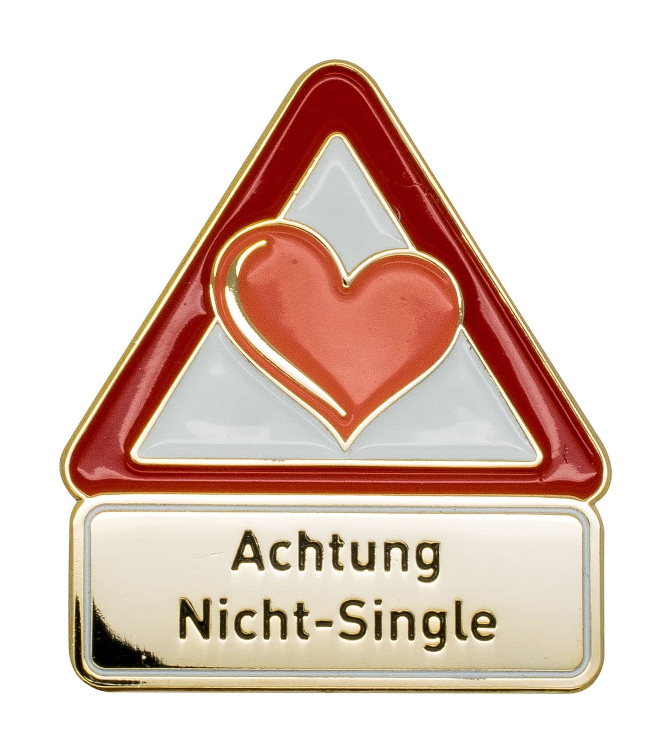 Produktbild von Achtung Nicht-Single - Pin