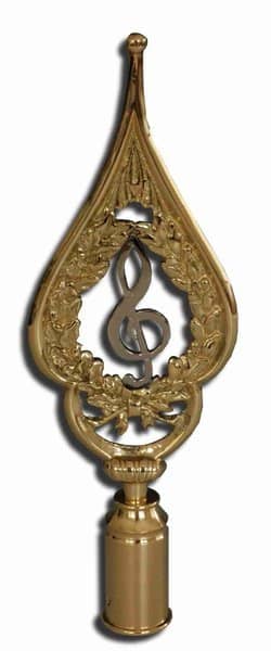 Produktbild von Rahmenspitze Notenschlüssel