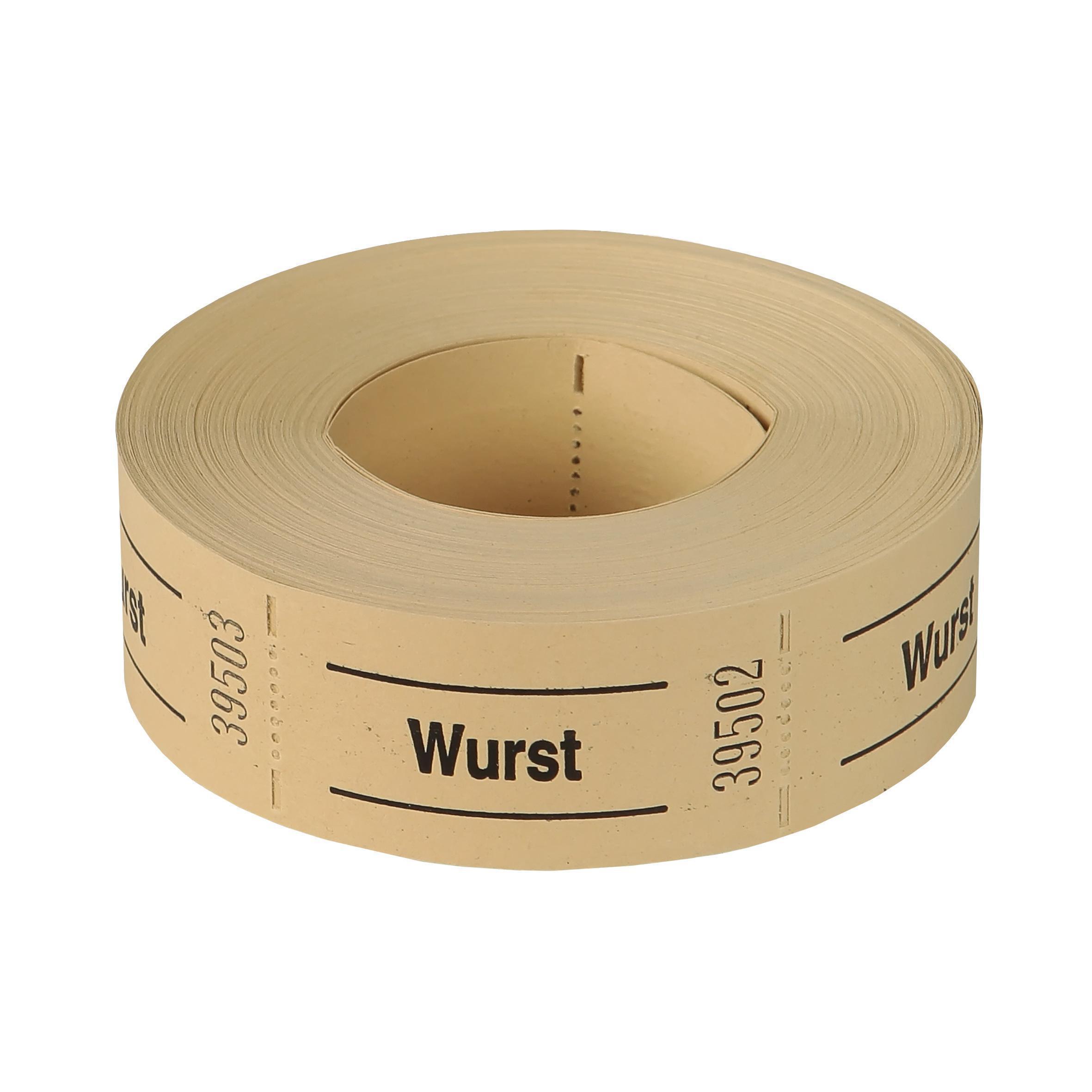 Produktbild 5 von Rollenbons "Wurst" 1000 Abrisse