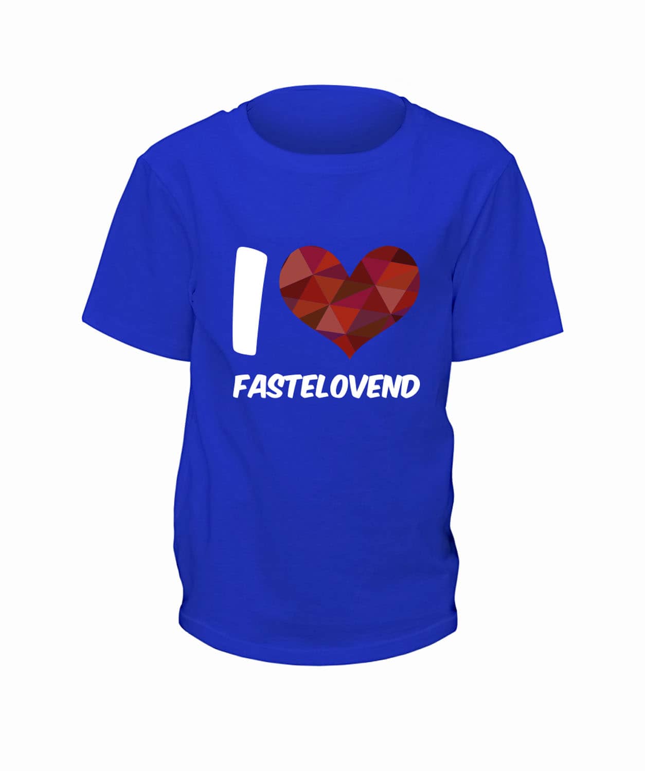 Produktbild von T-Shirt "I Love Fastelovend" - Kinder