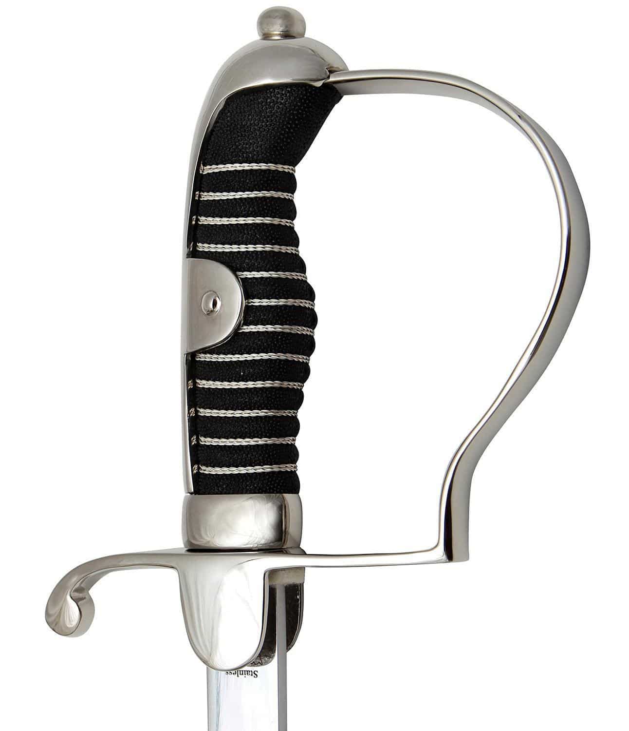 Produktbild 2 von Reitersäbel vernickelte Scheide mit 2 Ringen - Made in Germany