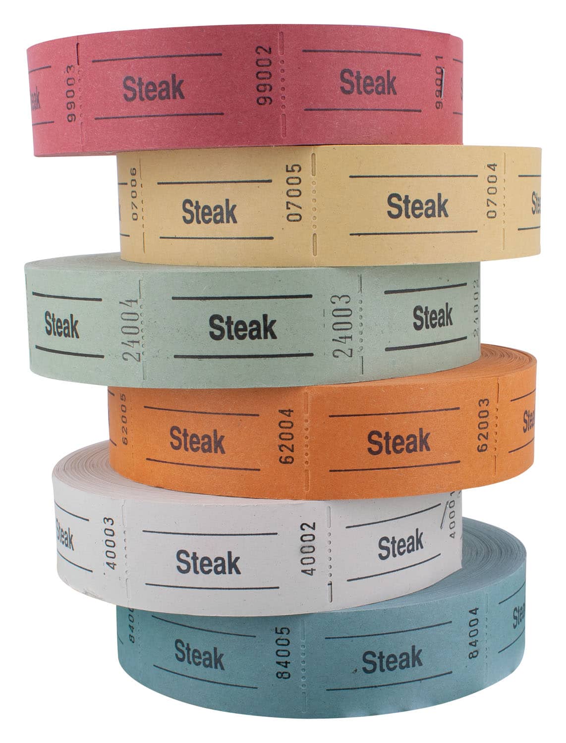 Hauptproduktbild von Rollenbons "Steak" 1000 Abrisse