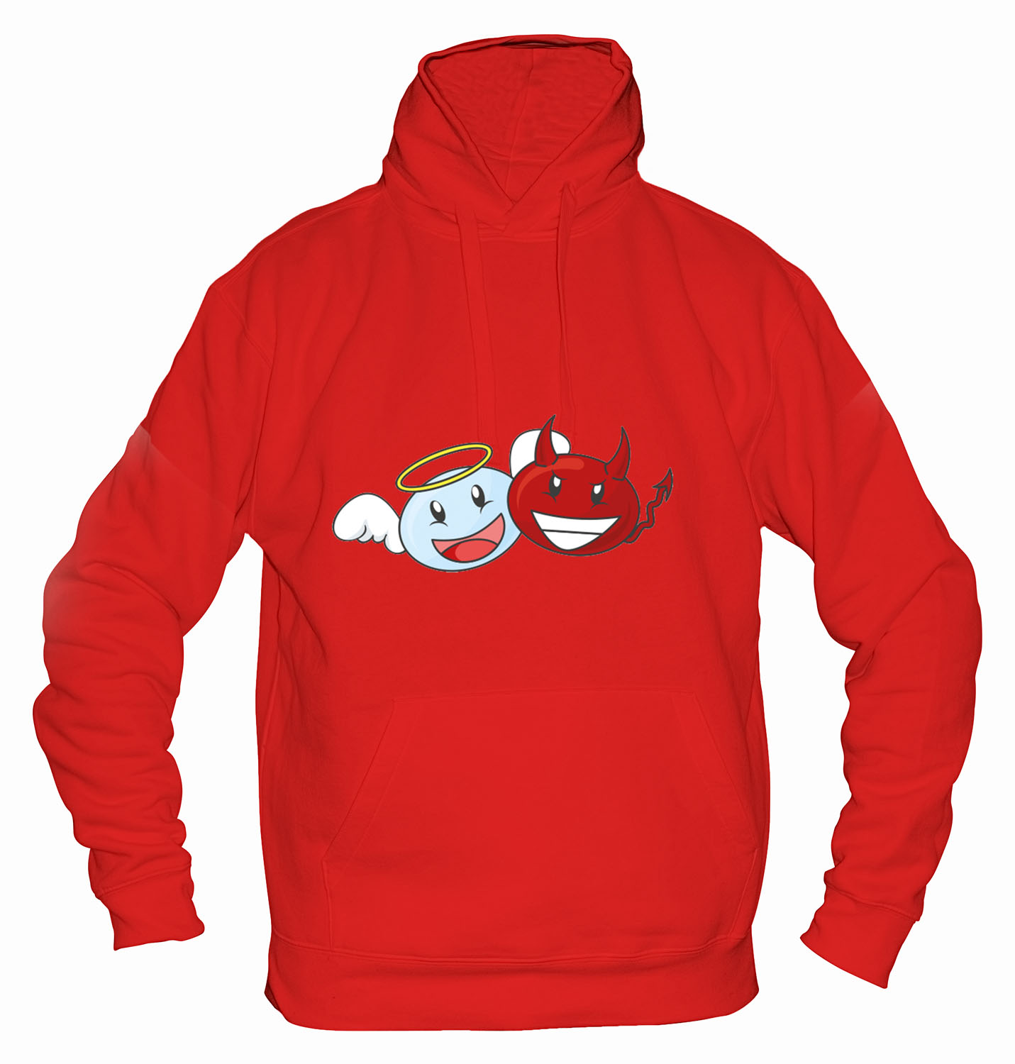 Hoodie "Angel & Devil" - Herren