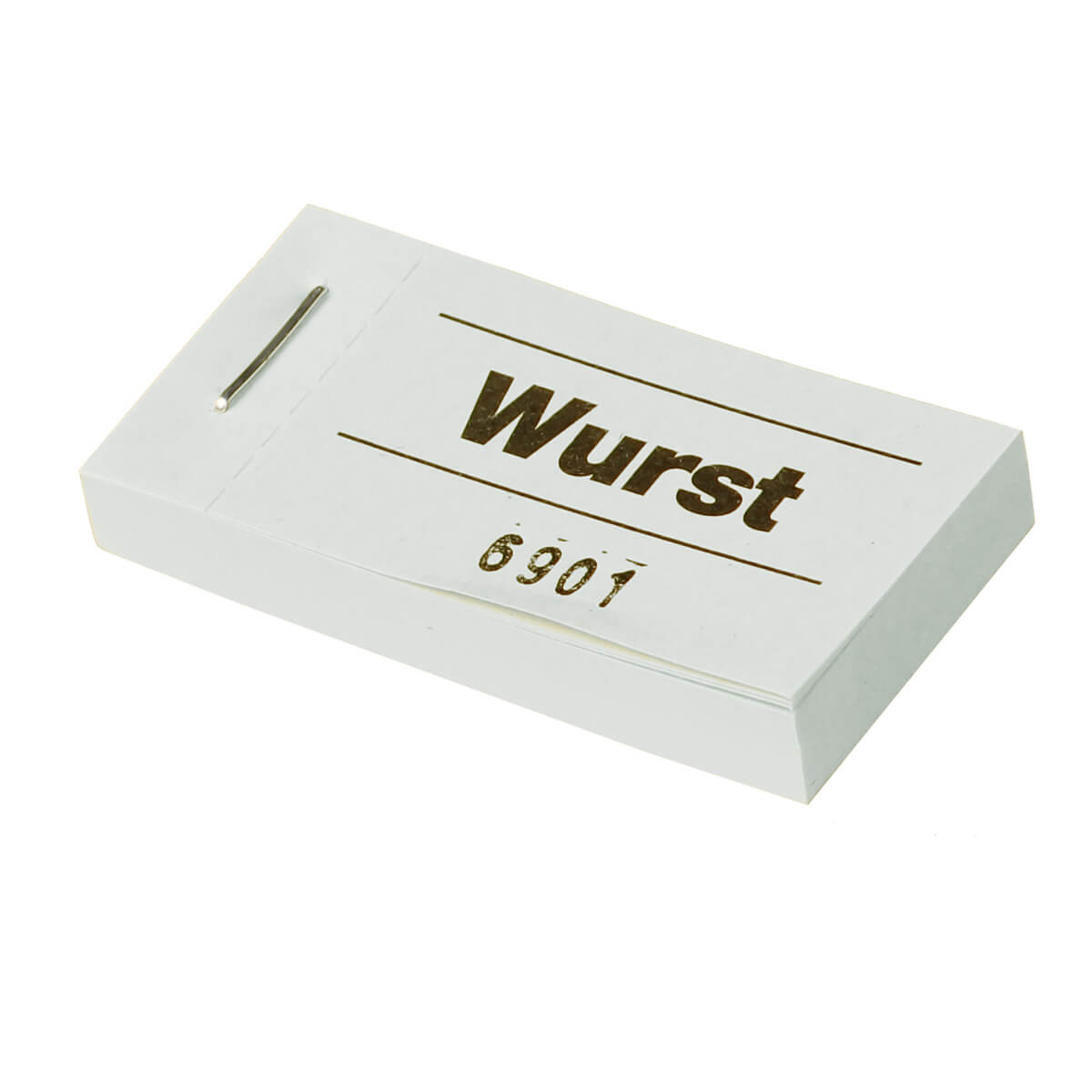 Produktbild von Blockgutscheine "Wurst"