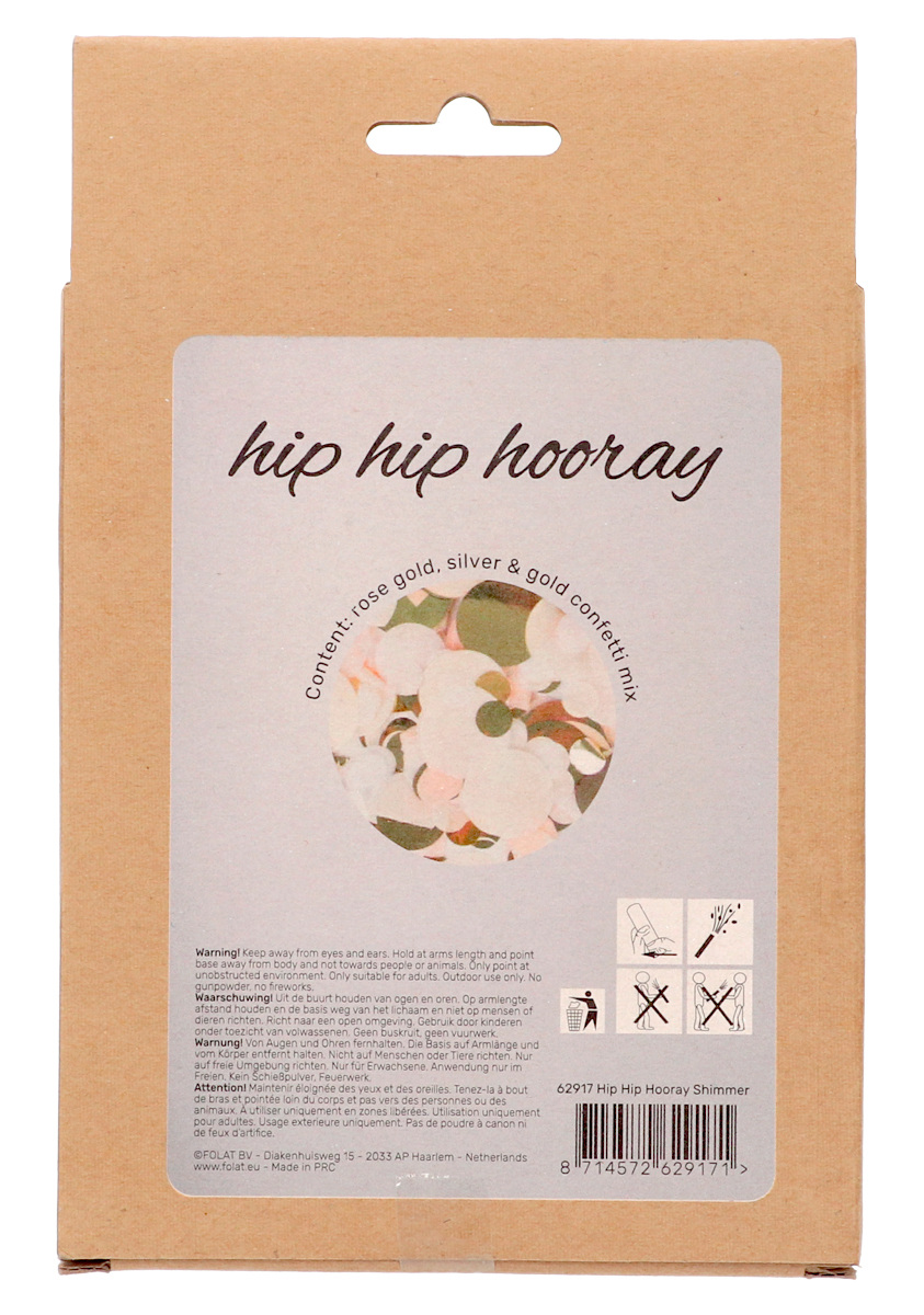 Produktbild 8 von Konfettikanonen Schimmer - 3er Set