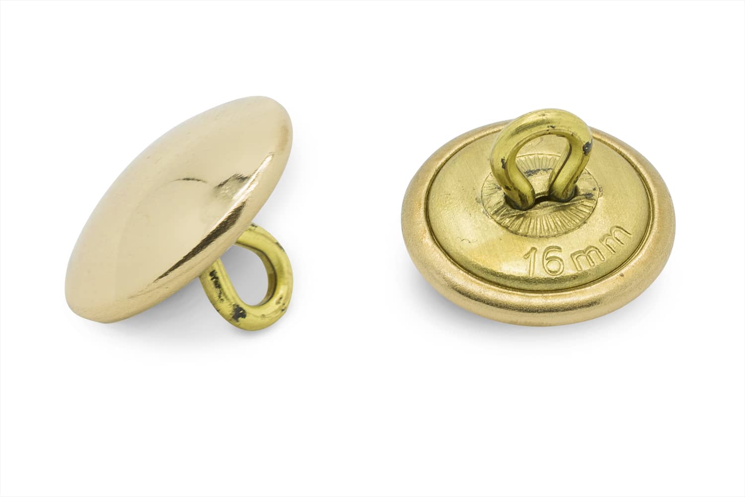 Hauptproduktbild von Uniformknopf 16 mm glatt