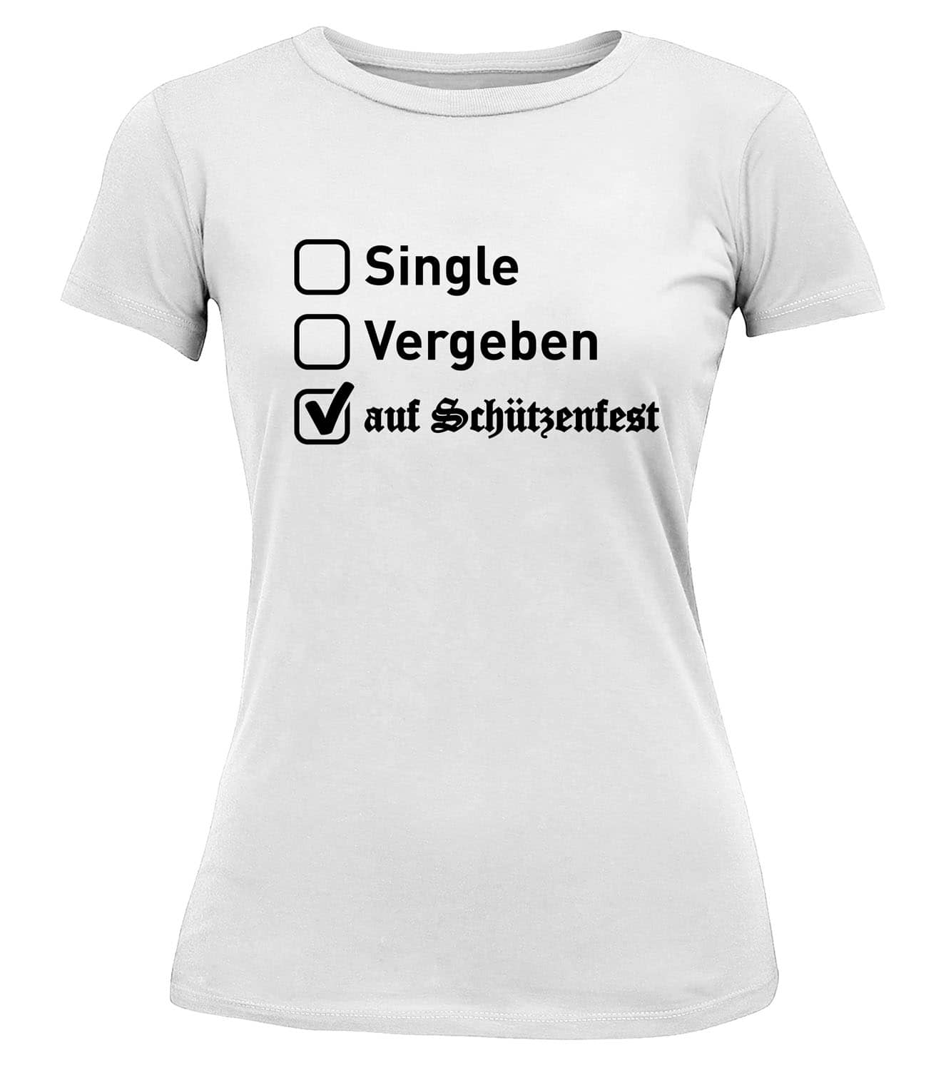 T-Shirt "Single" - Damen